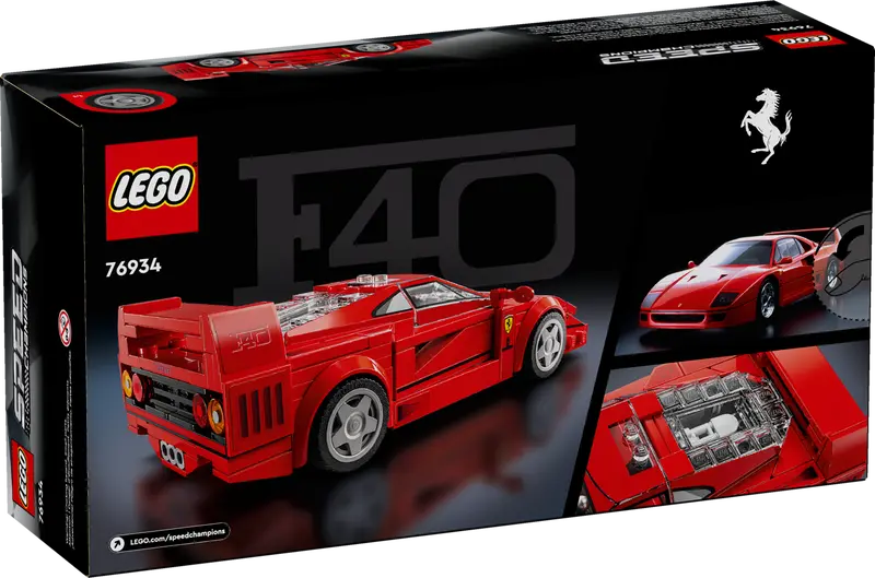 LEGO Ferrari F40 sportautó - Image 7