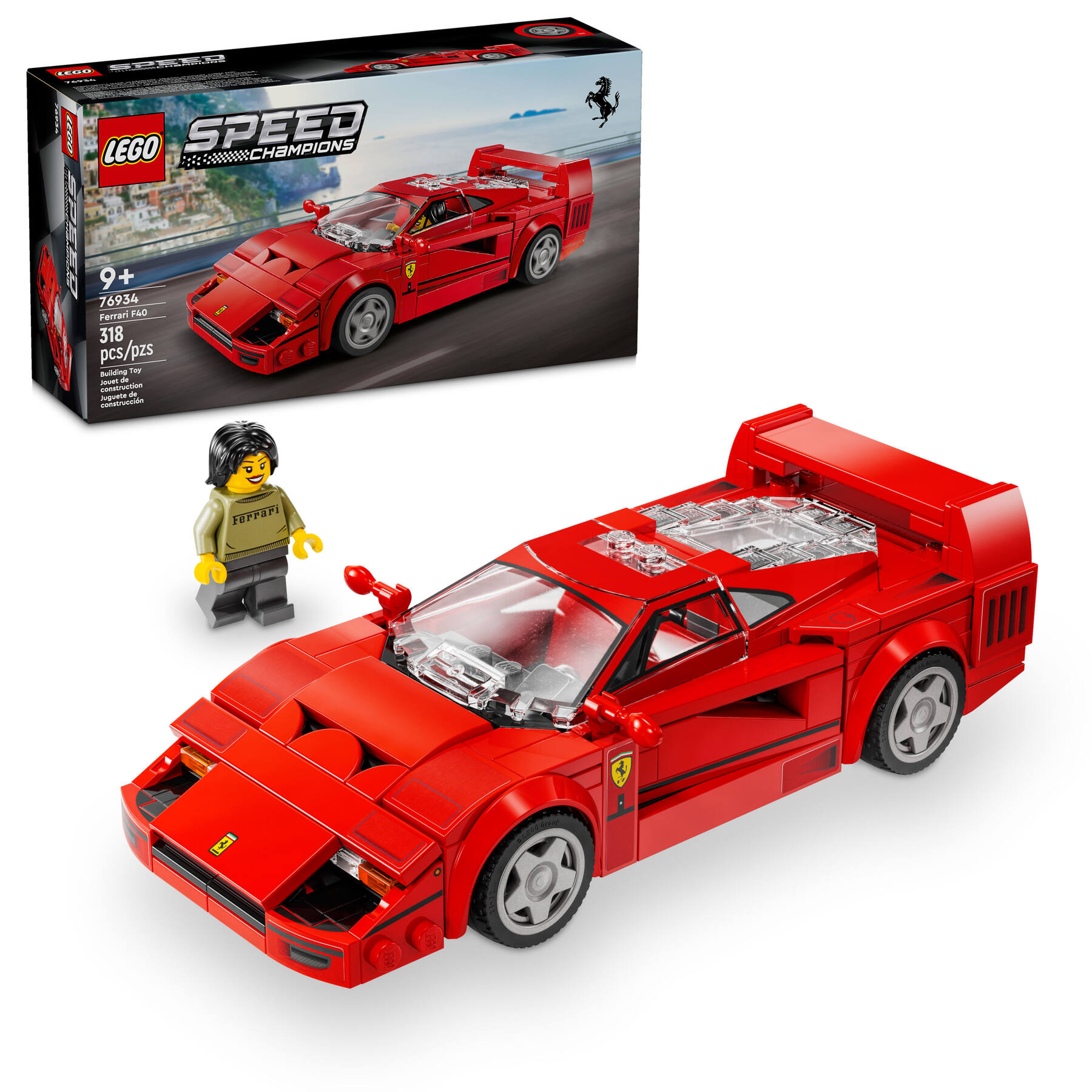 LEGO Ferrari F40 sportautó